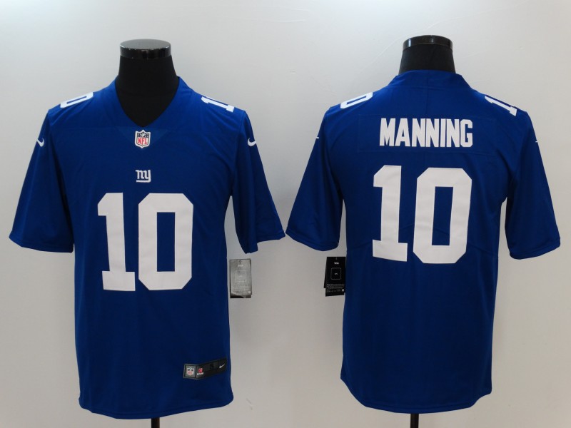 NFL Youth New York Giants #10 Manning blue Nike Jersey->->Youth Jersey